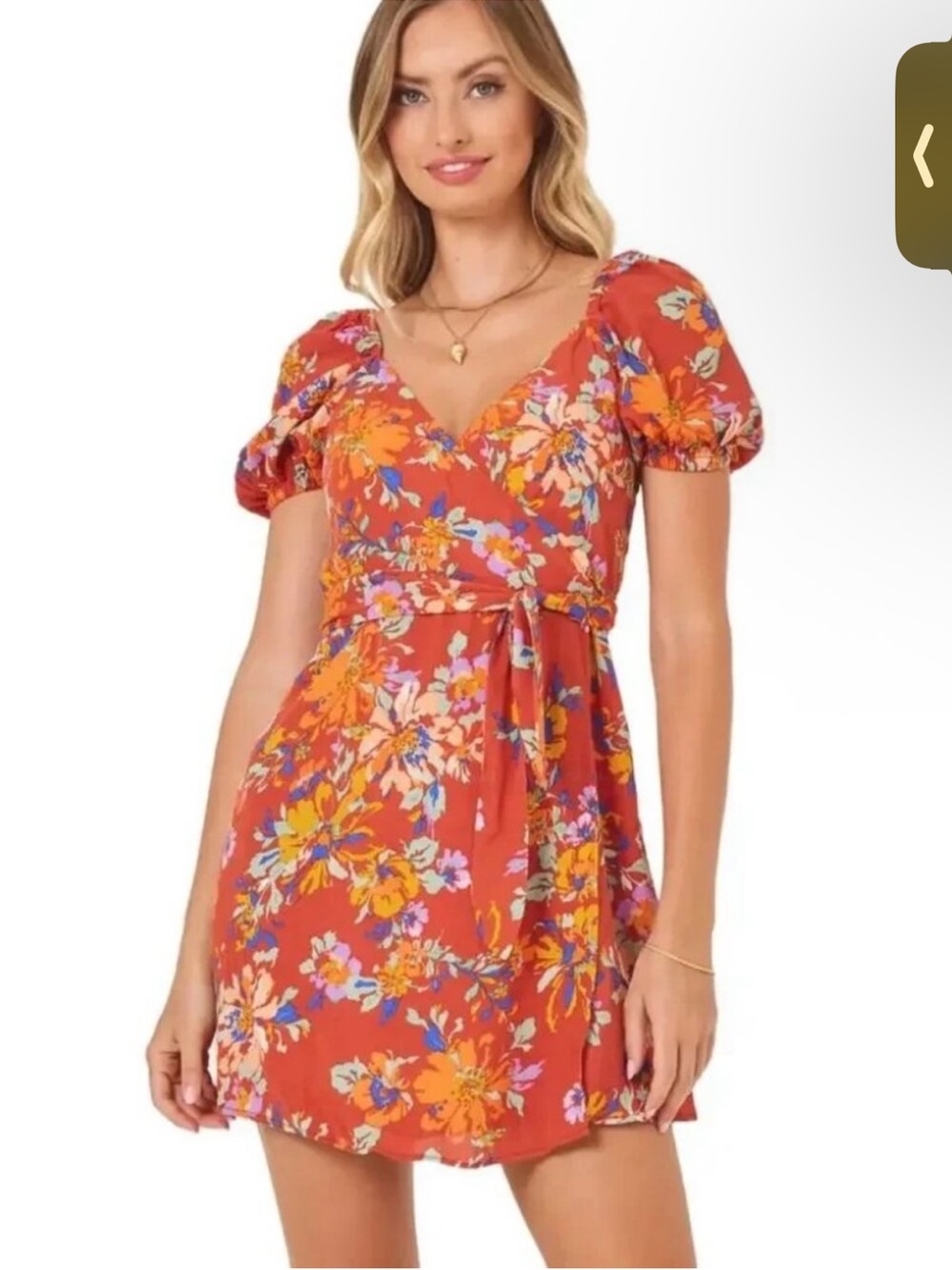 NWT  L*Space Cambria wrap Dress